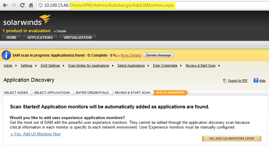 application discovery Add UX Monitors.png